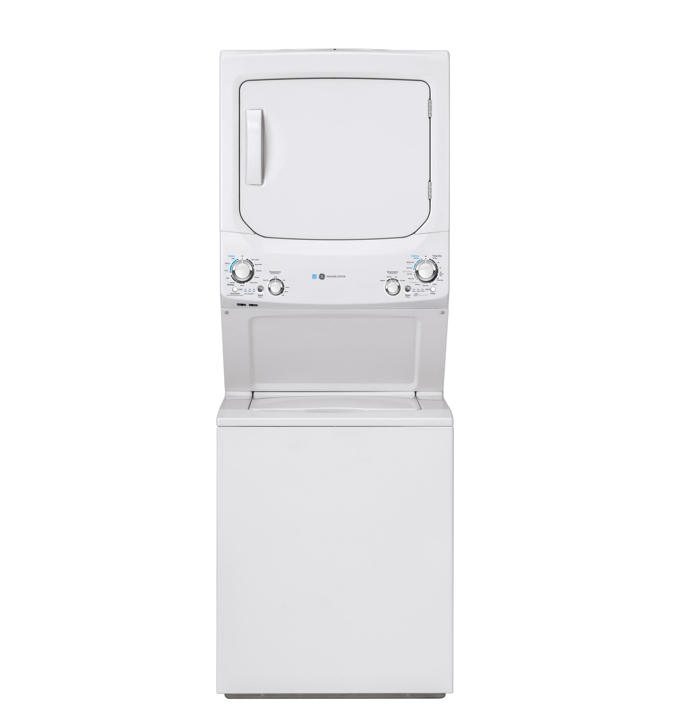 Ge Gud27eesn Spacemaker 27" Wide Energy Star Certified Laundry Center - White