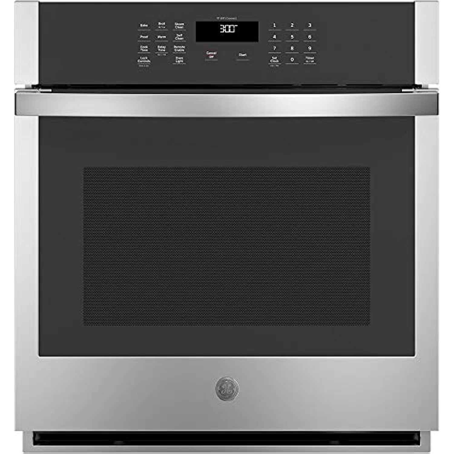 GE 27" Stainless Steel Smart Self-Cleaning Single Wall Oven