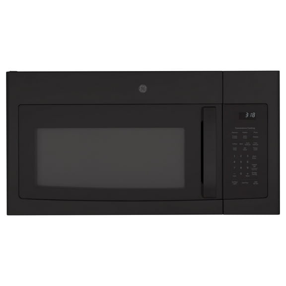 Ge Jnm3184p 30" Wide 1.8 Cu. Ft. 1600, 900 Watt Built-In Microwave - Black