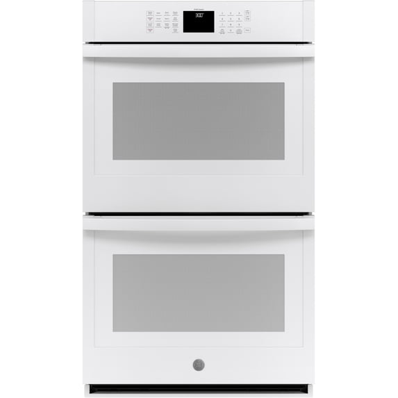 Ge Jtd3000 30" Wide 10 Cu. Ft. Double Electric Convection Oven - White