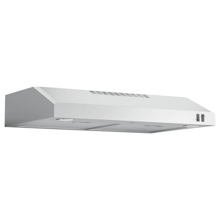 GE - 30" Convertible Range Hood - Stainless Steel
