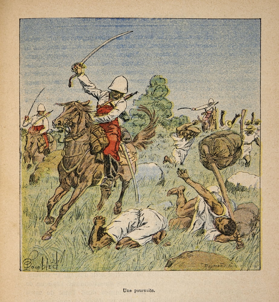 Ge La Guerre ?™?£ Madagascar - Histoire Anecdotique Des Exp?™¬©ditions Fran?™aises De 1885 ?™?£ 1895 Par H Canvas Art - (24 x 36)