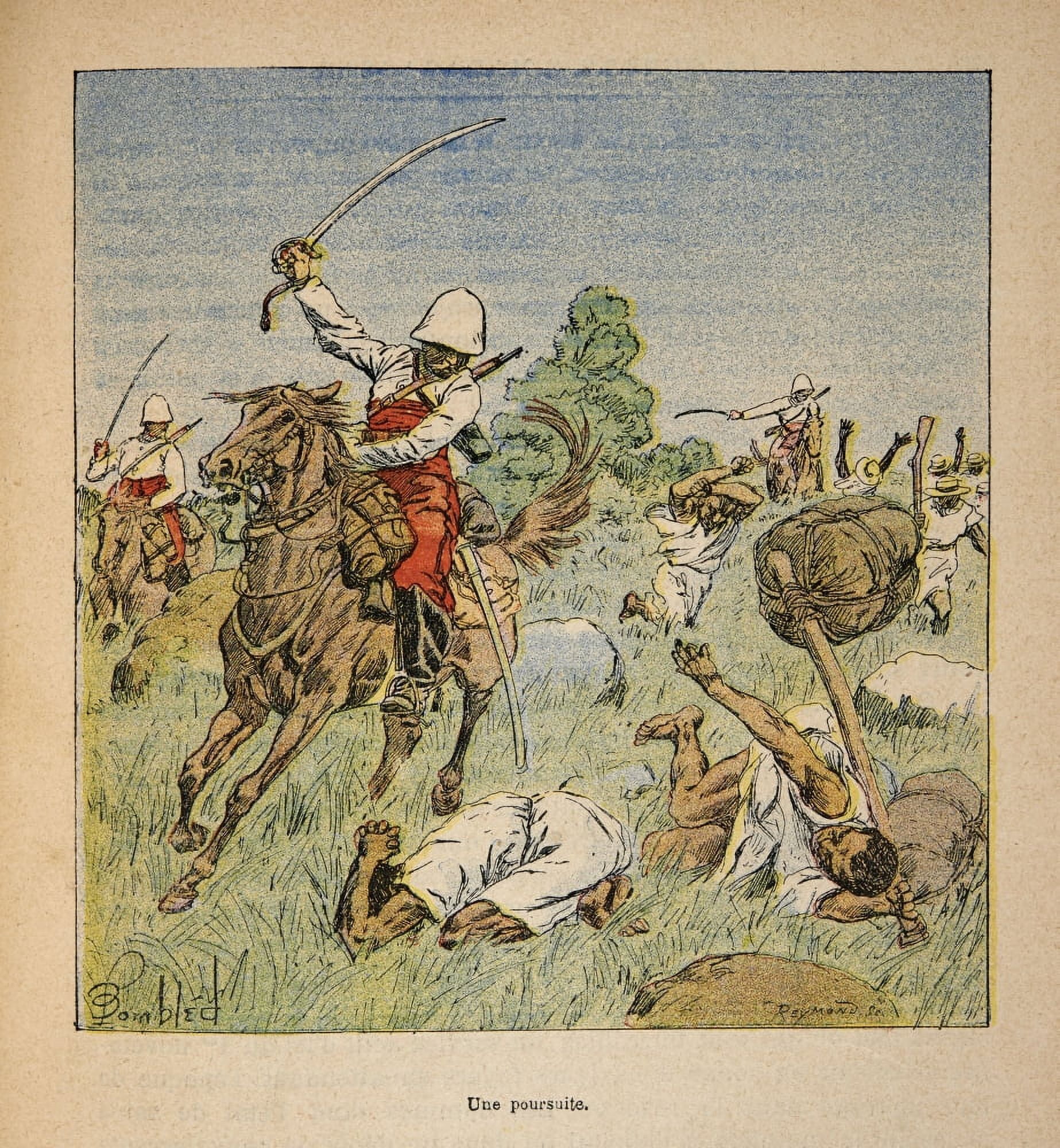 Ge La Guerre ???? Madagascar - Histoire Anecdotique Des Exp??¬©ditions Fran??aises De 1885 ???? 1895 Par H Canvas Art - (18 x 24)