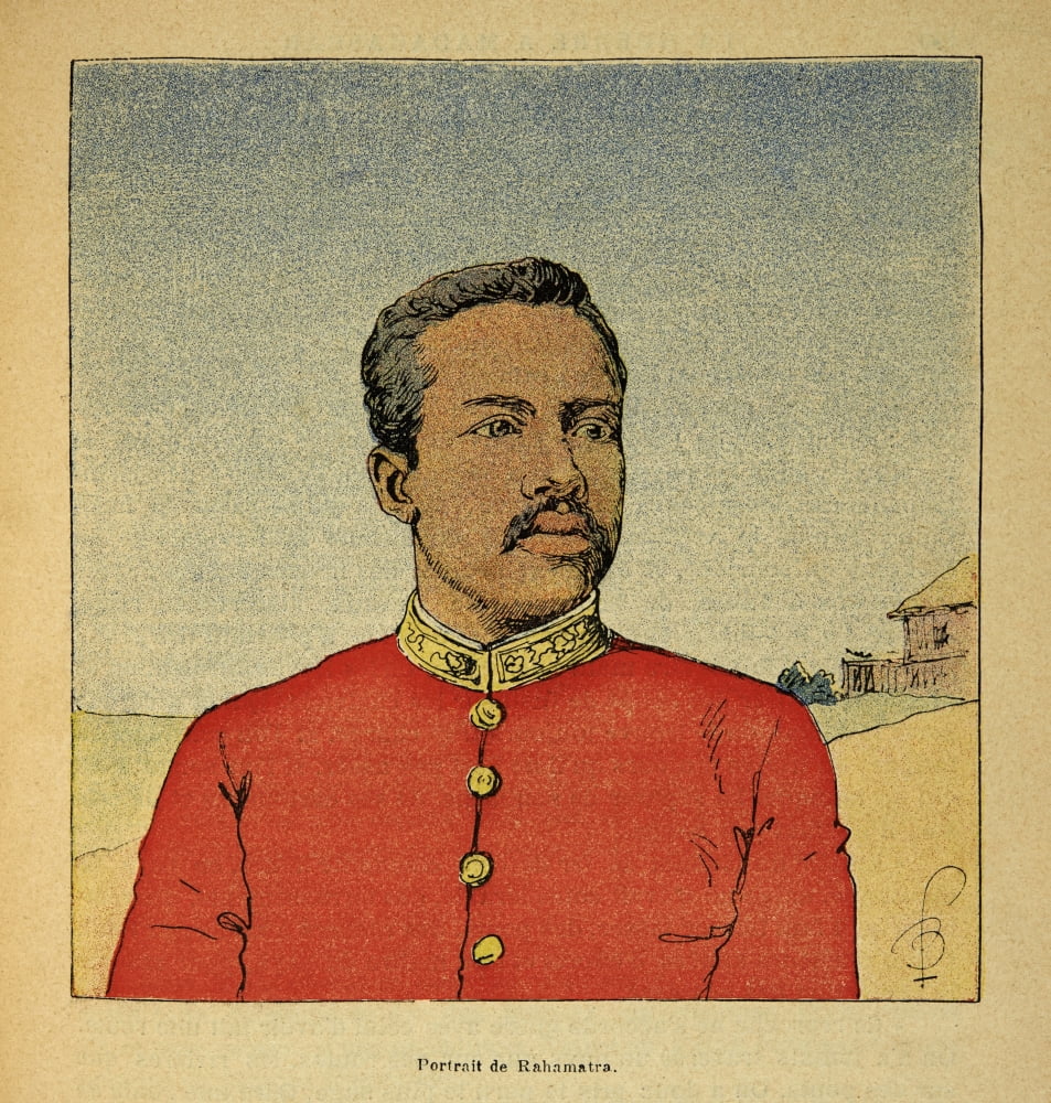 Ge  La Guerre ???? Madagascar - Histoire Anecdotique Des Exp??¬©ditions Fran??aises De 1885 ???? 1895  Par H Canvas Art -  (18 x 24)