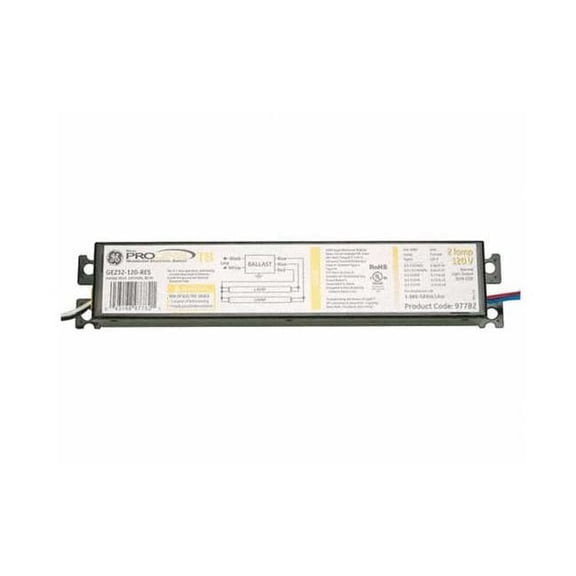 Ge Lighting GE LIGHTING 105 Watts, 4 Lamps, Electronic Ballast GE432-120-RES