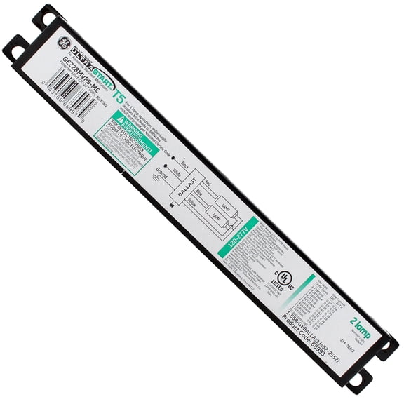 Ge Current FLUOR Ballast,Electronic,Programmed,28W
