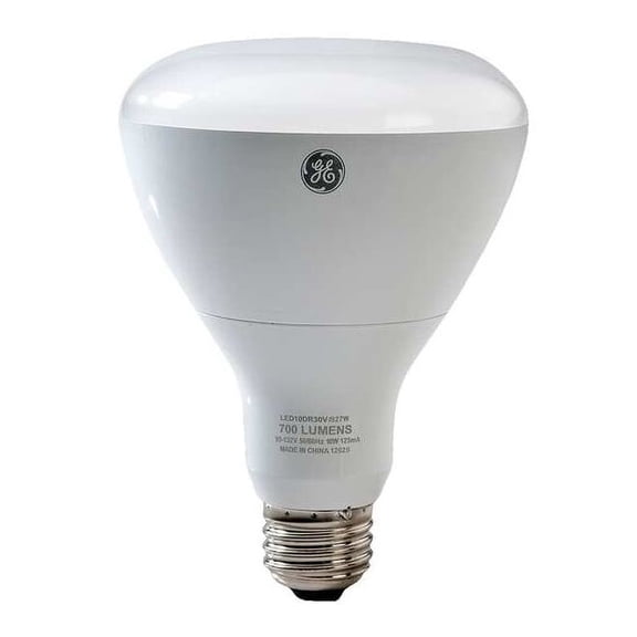 Ge Lighting LED Lamp, BR30, 10W, 2700K, E26 LED10/DR303/827W