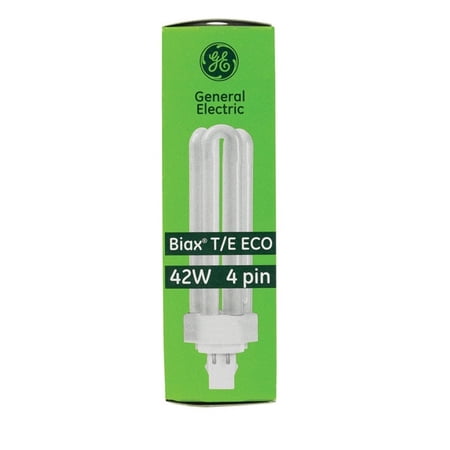 Ge Ecolux Cfl Light Bulb 4 In. 42 W 3200 Lumens 2700 K 82 Cri Bx