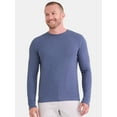thumbnail image 1 of George Men's and Big Men's Slub Texture Thermal Shirt with Long Sleeves, Sizes XS-3XL, 1 of 1