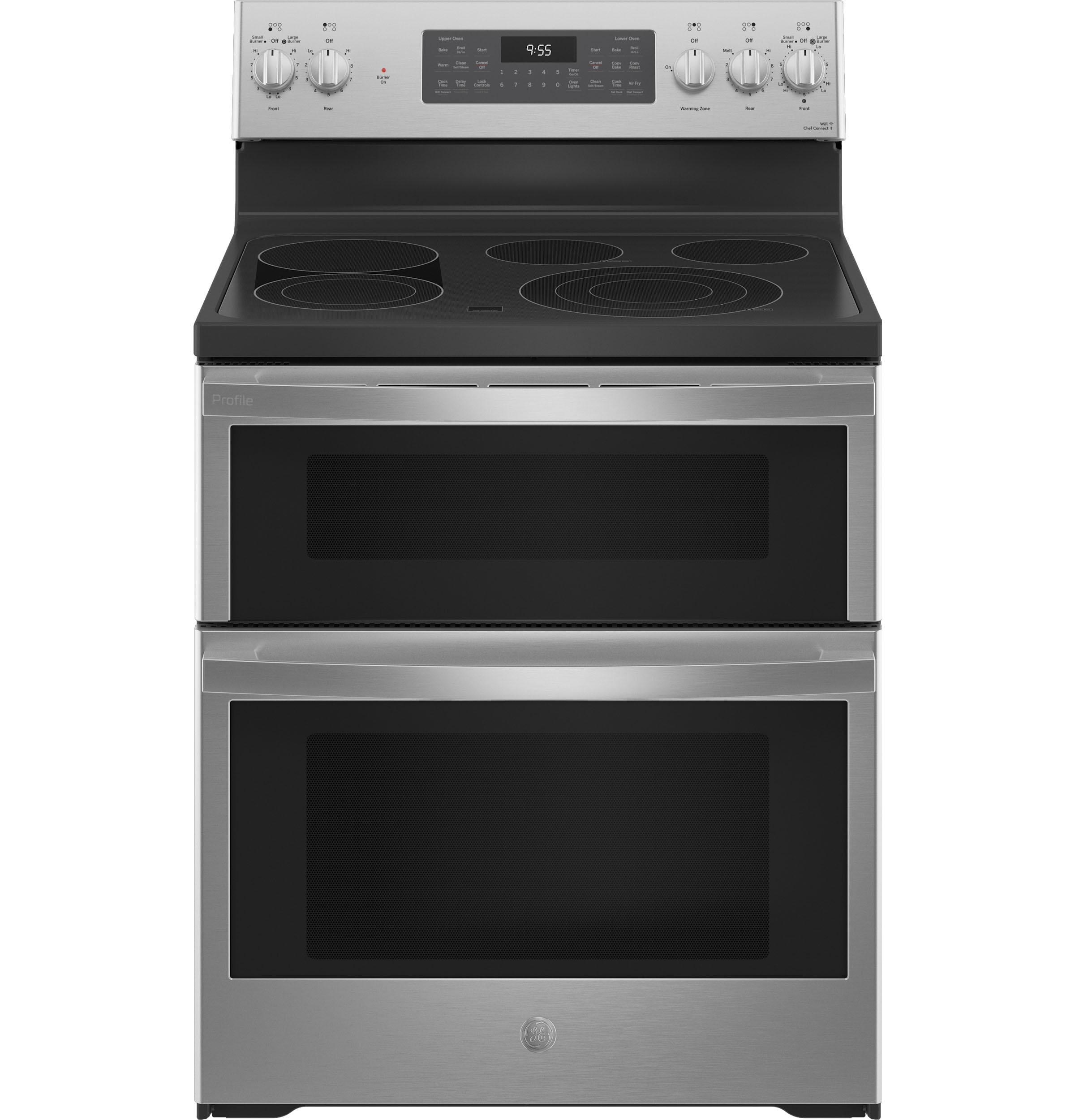 Ge Profile Pb965 30" 6.6 Cu. Ft. Free Standing Electric Double Oven Convection Range -