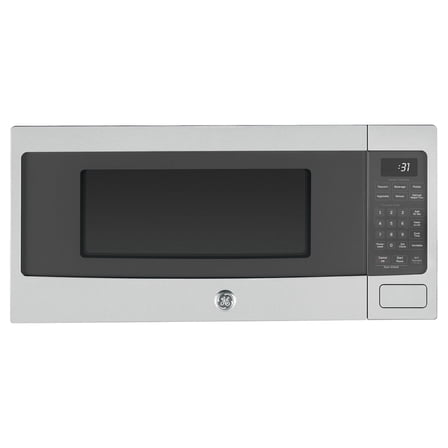 Ge Profile Pchk11s1w 24" Wide 1.1 Cu. Ft. 800 Watt Built In, Countertop Microwave -