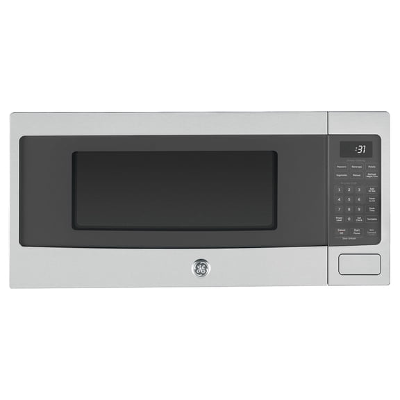 Ge Profile Pchk11s1w 24" Wide 1.1 Cu. Ft. 800 Watt Built In, Countertop Microwave -