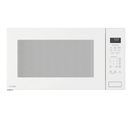 Ge Profile Pcwk22u1w 25" Wide 2.2 Cu. Ft. 1100 Watt Built In Microwave - White