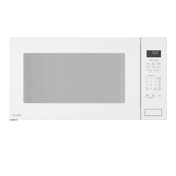 Ge Profile Pcwk22u1w 25" Wide 2.2 Cu. Ft. 1100 Watt Built In Microwave - White