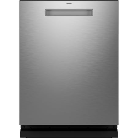 GE Profile - 24" Top Control Smart Built-In Stainless Steel Tub Dishwasher with 3rd Rack, Microban Protection and 44 dBA - Stainless Steel