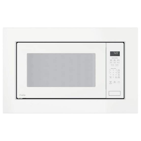 GE Profile PEB7227DLWW - Microwave oven - built-in - 2.2 cu. ft - 1100 W - white on white