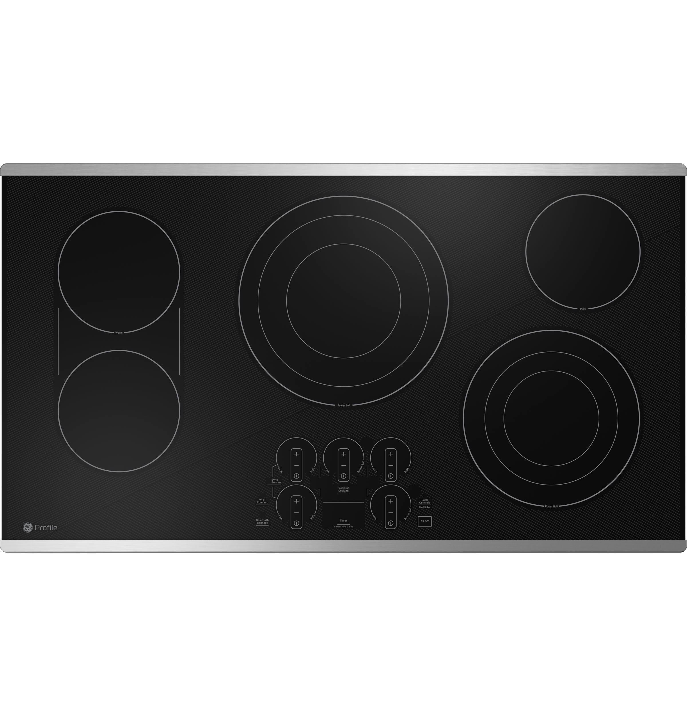 PEP9036STSS 36 Inch Electric Cooktop With Radiant Elements