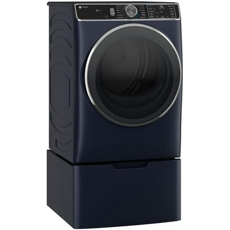 Ge Profile Pfd87es 28" Wide 7.8 Cu. Ft. Energy Star Certified Electric Dryer - Blue