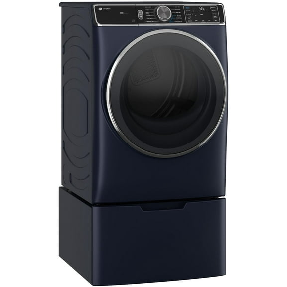Ge Profile Pfd87es 28" Wide 7.8 Cu. Ft. Energy Star Certified Electric Dryer - Blue