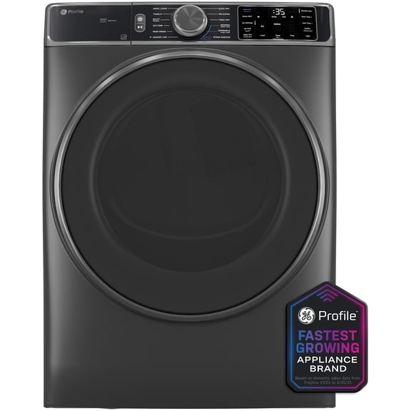 Ge Profile Pfd95espw 28" Wide 7.8 Cu. Ft. Energy Star Certified Electric Dryer - Carbon