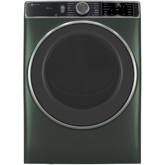 Ge Profile Pfd95espw 28" Wide 7.8 Cu. Ft. Energy Star Certified Electric Dryer - Green