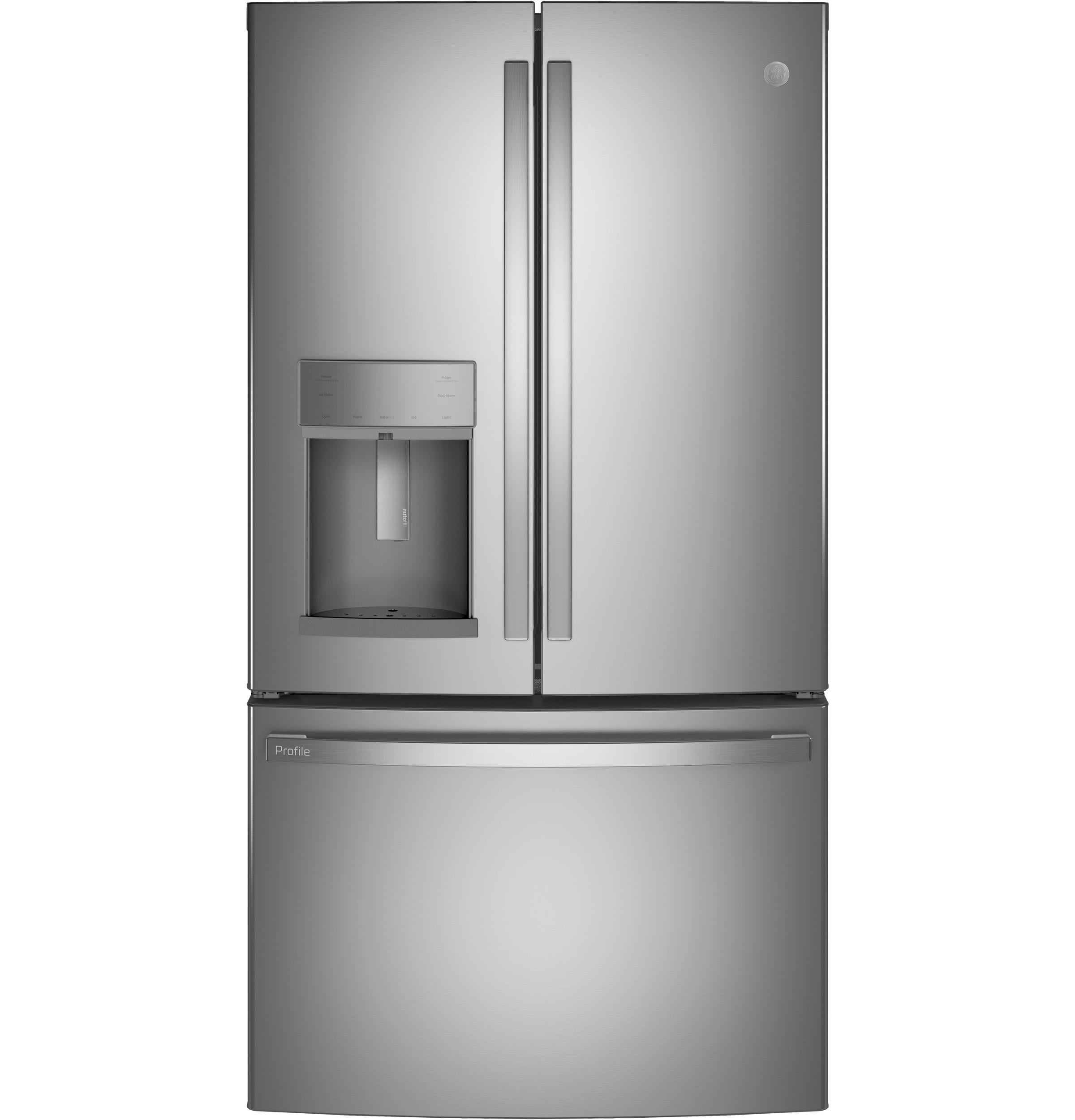 Silver 36" French Door Refrigerator with AutoFill and 27.7 cu. ft. Capacity