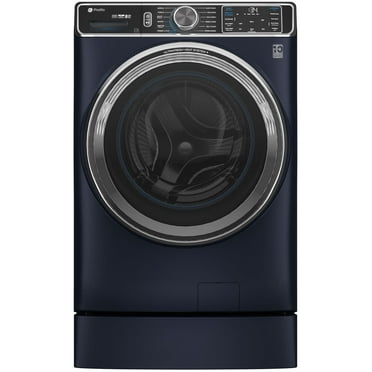Ge Profile Pfw870s 28" Wide 5.3 Cu. Ft. Front Loading Washing Machine - Blue