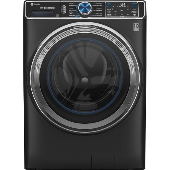 Ge Profile Pfw950s 5.3 Cu. Ft. Capacity Smart Front Load Energy Star Steam Washer - Carbon