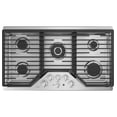 thumbnail image 1 of Ge Profile Pgp9036sl Profile 36" Wide 5 Burner Gas Cooktop - Stainless Steel, 1 of 5