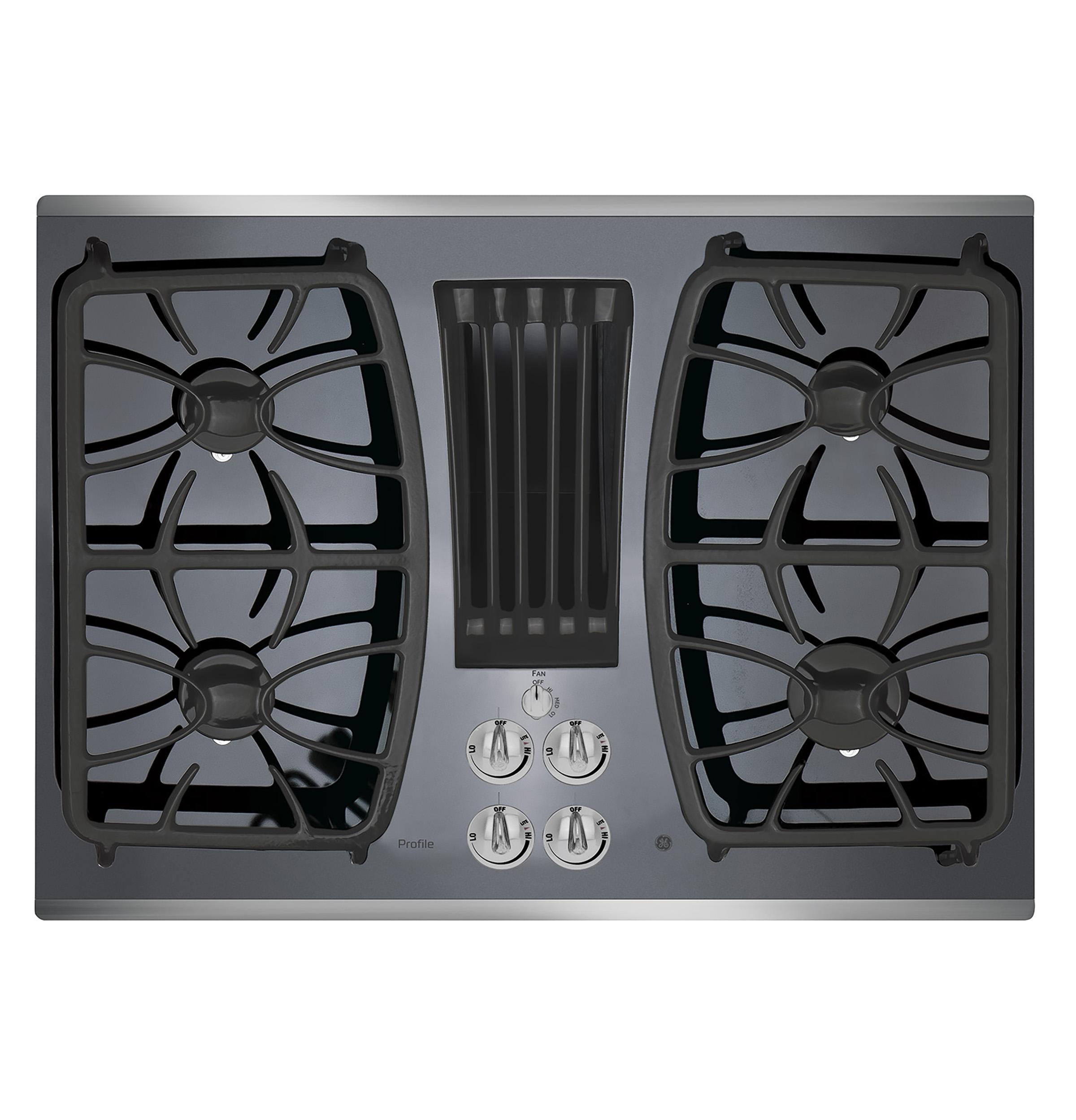 PGP9830SRSS 30" Gas Downdraft Cooktop w/ 4 Burners