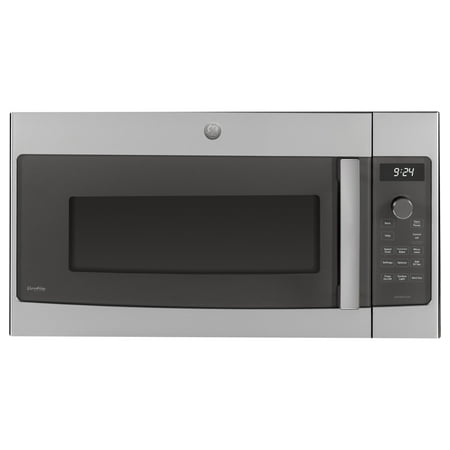 GE Profile - Advantium 30" Built-In Single Electric Convection Over-the-Range Oven with Microwave - Stainless steel