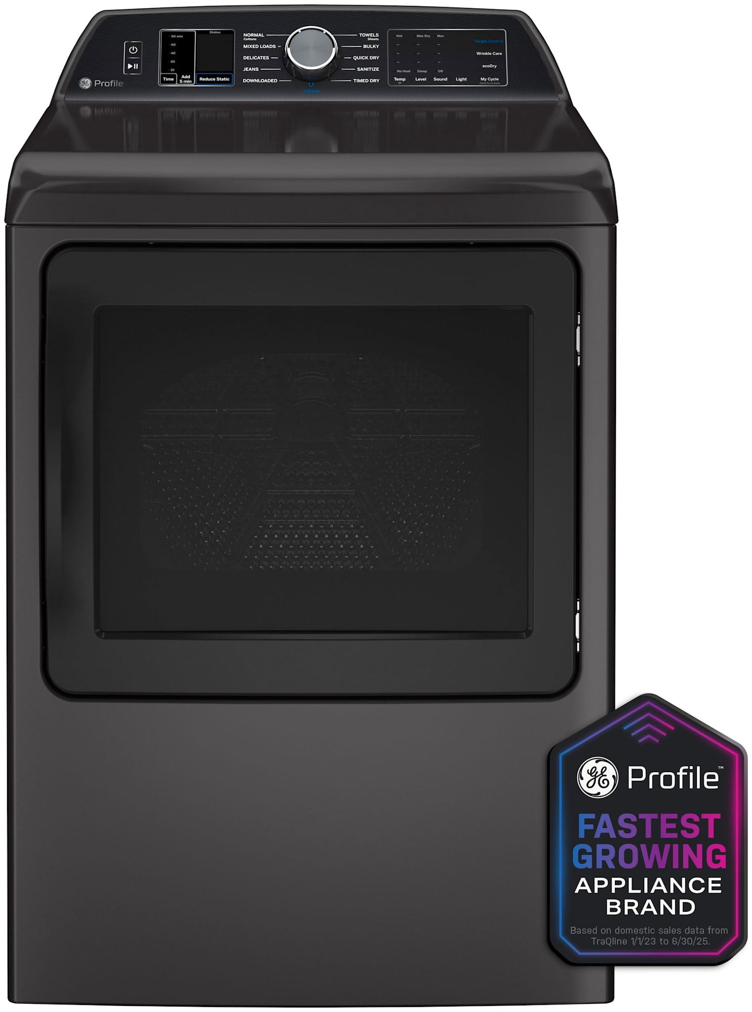 Ge Profile Ptd70eb Ge Profile 27" Wide 7.4 Cu. Ft. Electric Dryer - Diamond Gray