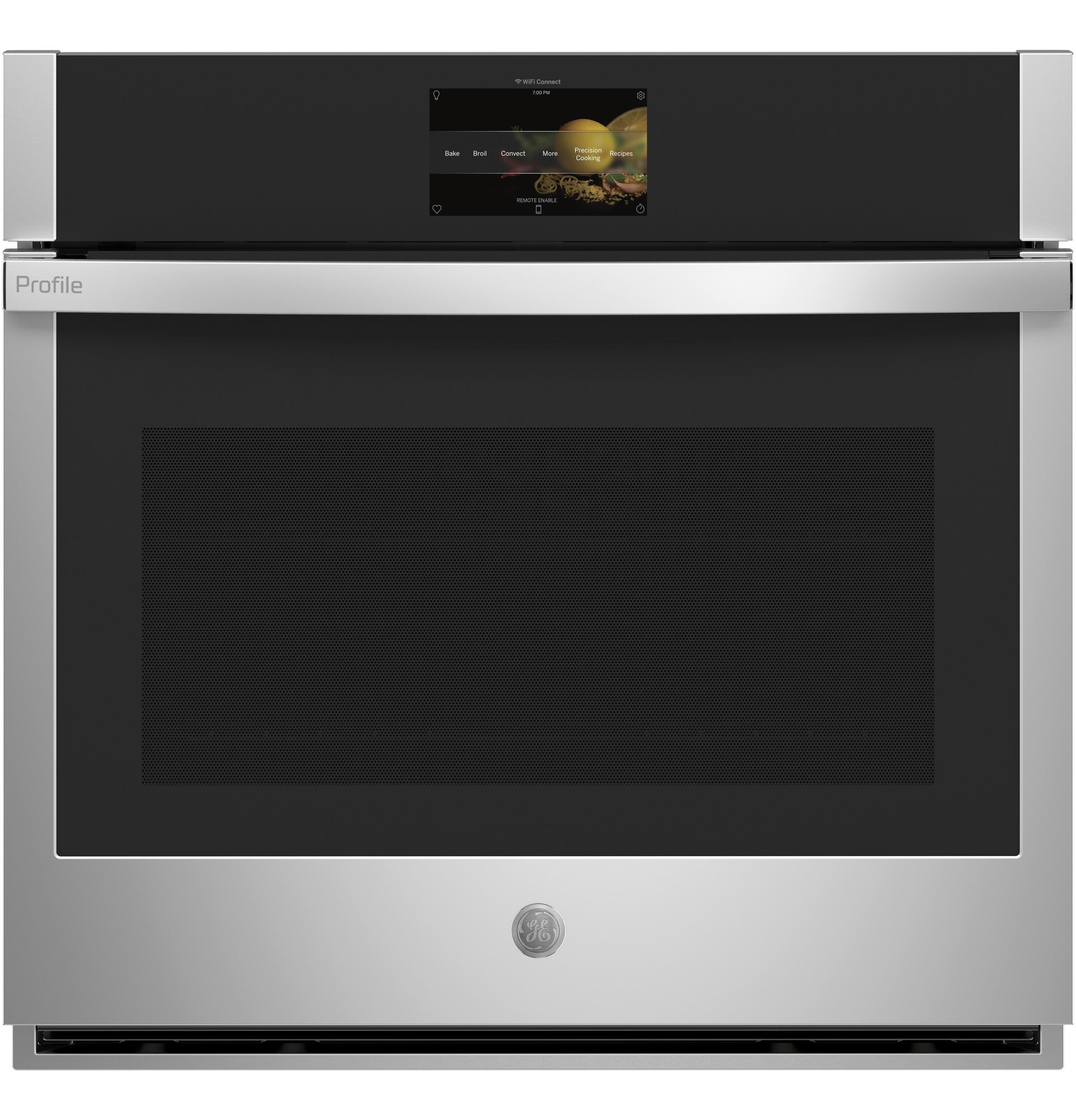 Ge Profile Pts7000 Profile 30" Wide 5 Cu. Ft. Single Electric Oven - Stainless Steel