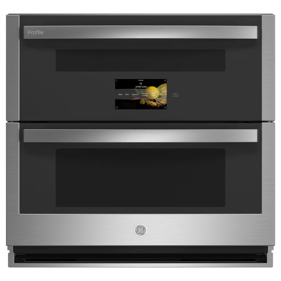 Ge Profile Pts9200sn 30" Wide 5 Cu. Ft. Electric Double Oven - Stainless Steel