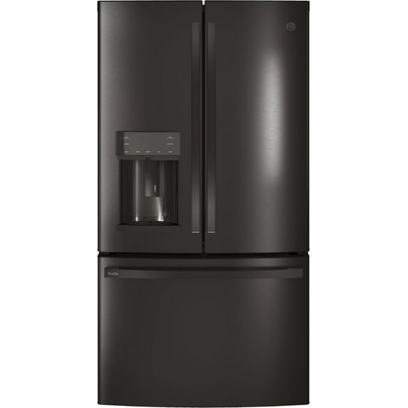 GE APPLIANCES PYE22KBLTS french door freestanding refrigerator