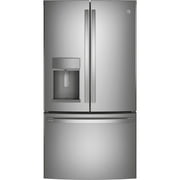 Ge Profile Pye22k 36 Wide 22.2 Cu. Ft. Counter Depth French Door Refrigerator - Stainless