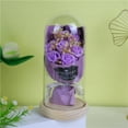 thumbnail image 1 of GeBuSn 1PC Valentine's Day Floral Night Light Suitable For Holiday Lighting And Celebration A For And Lovers (C), 1 of 8