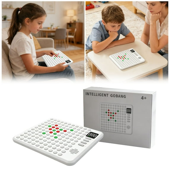 GeBuSn 9-in-1 Gobang Board Game - The Classic Abstract Strategy Board Game As A Family In A Tabletop Game (A)