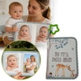 thumbnail image 1 of GeBuSn Baby Memory Book For First Year With Pages And Elegant Cover Design (18cm/7.09in), 1 of 5