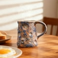thumbnail image 1 of GeBuSn Glazed Cloud And Moon Mug Ceramic Coffee Cup For Hot Chocolate Comfortable Handle Drinkware (Blue), 1 of 6