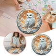 thumbnail image 1 of GeBuSn Luna Owl Puzzle 3D Bird Puzzles White Owls Art Puzzles Unique Home Challenging, 1 of 5