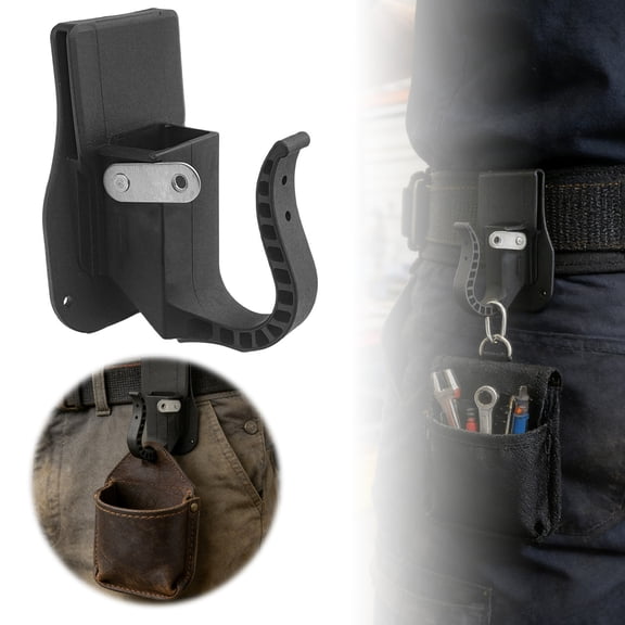 GeBuSn Quick Draw Tool Hook for Belt,Universal Quick Take Hang Waist High Scaffolding for Carpenter or Scaffolder (14cm/5.51in)