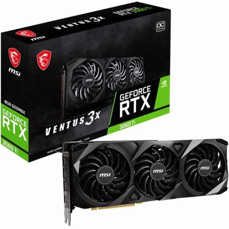 MSI Ventus RTX 3060 8GB GDDR6 ATX Video Card - VENTUS 2X 8G OC