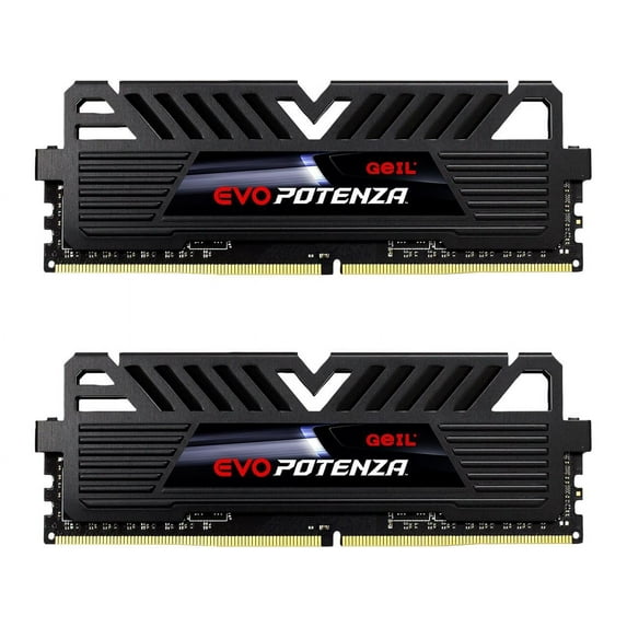 GeIL EVO POTENZA AMD 32GB (2 x 16GB) 288-Pin PC RAM DDR4 3200 (PC4 25600) Desktop Memory Model GAPB432GB3200C16BDC
