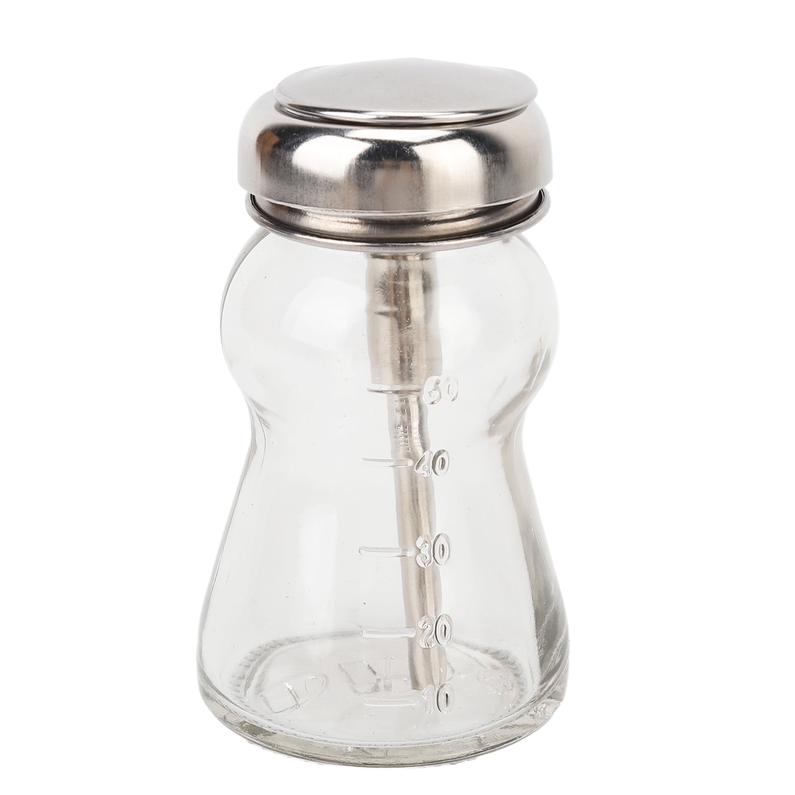 GeLan12 60ml Nail Polish Remover Pump Empty Dispenser Glass Bottle