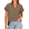 thumbnail image 1 of Zuesphe Black Summer Tops for Women Plus Club Shirts for Women Sexy Blouses for Women Casual Sexy Vintage Tees for Women 1964, 1 of 5
