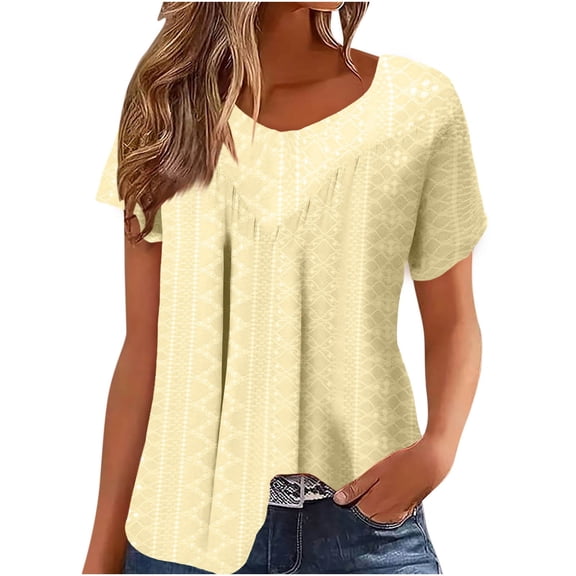 Zuesphe Summer Tops for Women Over 50 Tie Front Summer Work Out Shirts for Women Red Blouses for Women Dressy Casual Sexy Plus Size Tunic Tops for Women Dressy