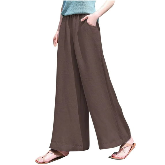 Zuesphe Womens Casual Pants Plus Size Women Capri Pants for Summer Womens Baggy Pants High Waisted Cargo Pants Women Baggy Plus Size