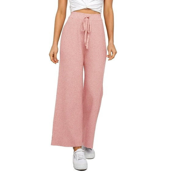Zuesphe Womens Pants Casual Wide Leg Capri Pants for Women Casual Summer Womens Flowy Pants Petite Womens Cargo Pants with Pockets Cotton
