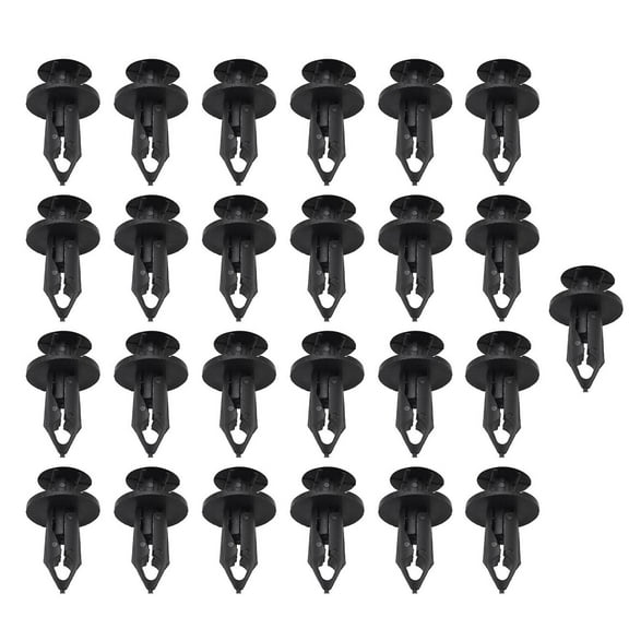 GeRRiT 25PCS Push Type Retainer Clips